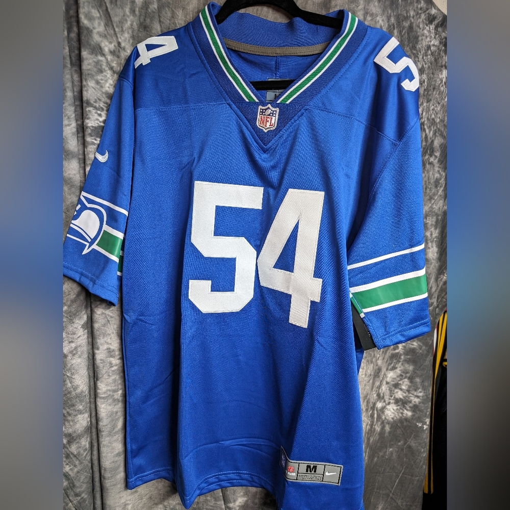 BNWT Nike Seattle Seahawks Wagner away jersey throwback